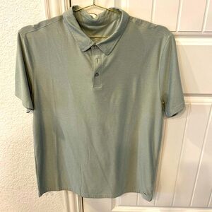 Vuori Polo - Strato Tech - White Sage Heather - L